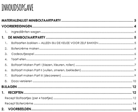 MinBoltaart Draaiboek - Digitaal