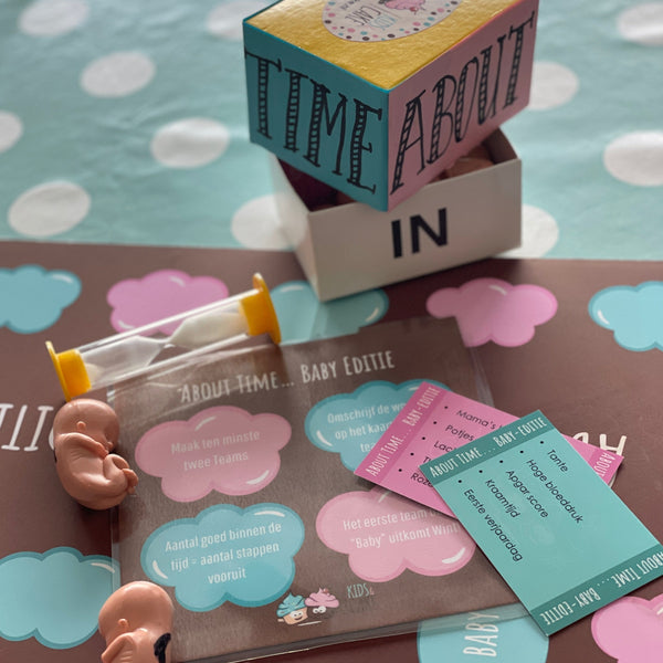 Babyshower Spel - About Time (huur)